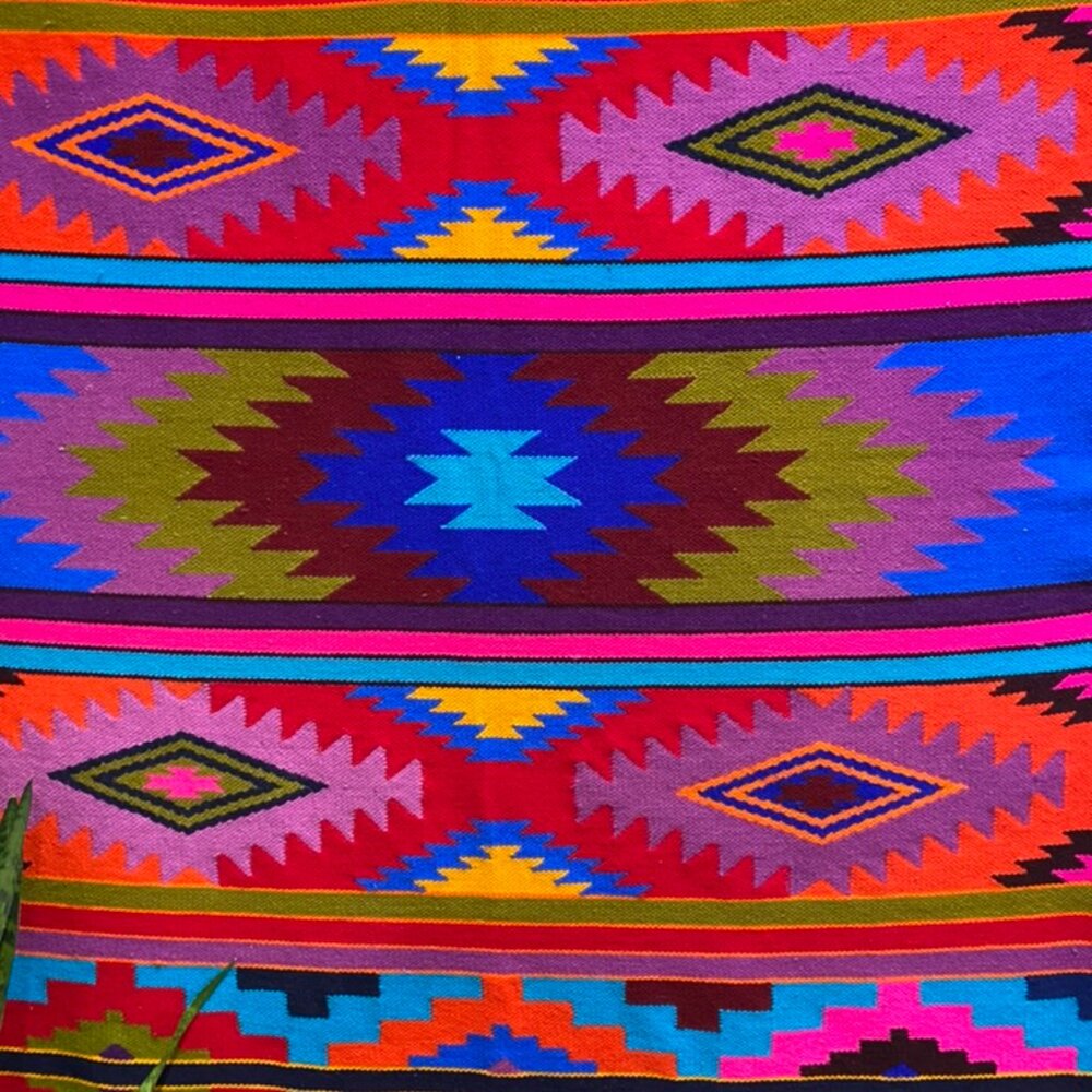 Wool Tapestry Rug - Picture 3 of 5